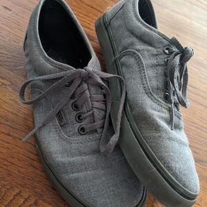 Grey Vans Low Profile Sneakers